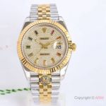 Swiss Grade Replica Rolex Datejust II A2824 Diamond-Paved Dial watch 41mm